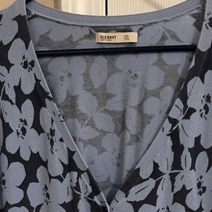 Flower Print Cardigan